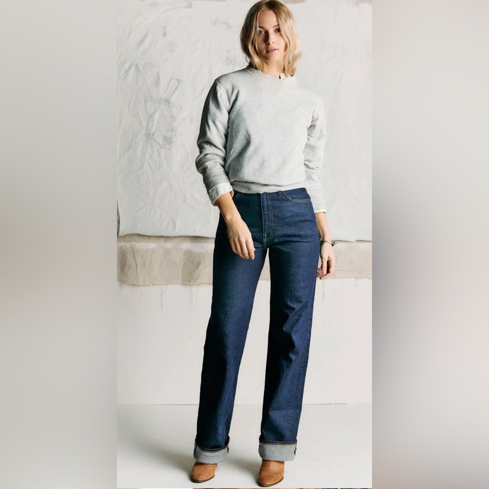 Imogene + Willie Catherine indigo selvage rinse
